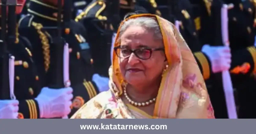 Where is Sheikh Hasina